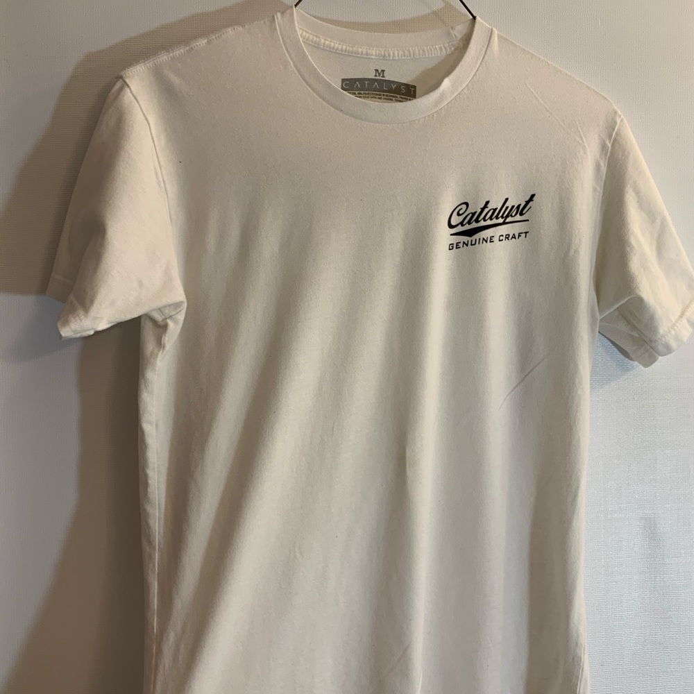 Catalyst Genuine Craft White Tee Shirt